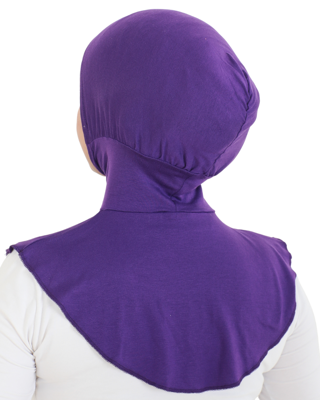 Sport Hijab With Neck Collar - Black