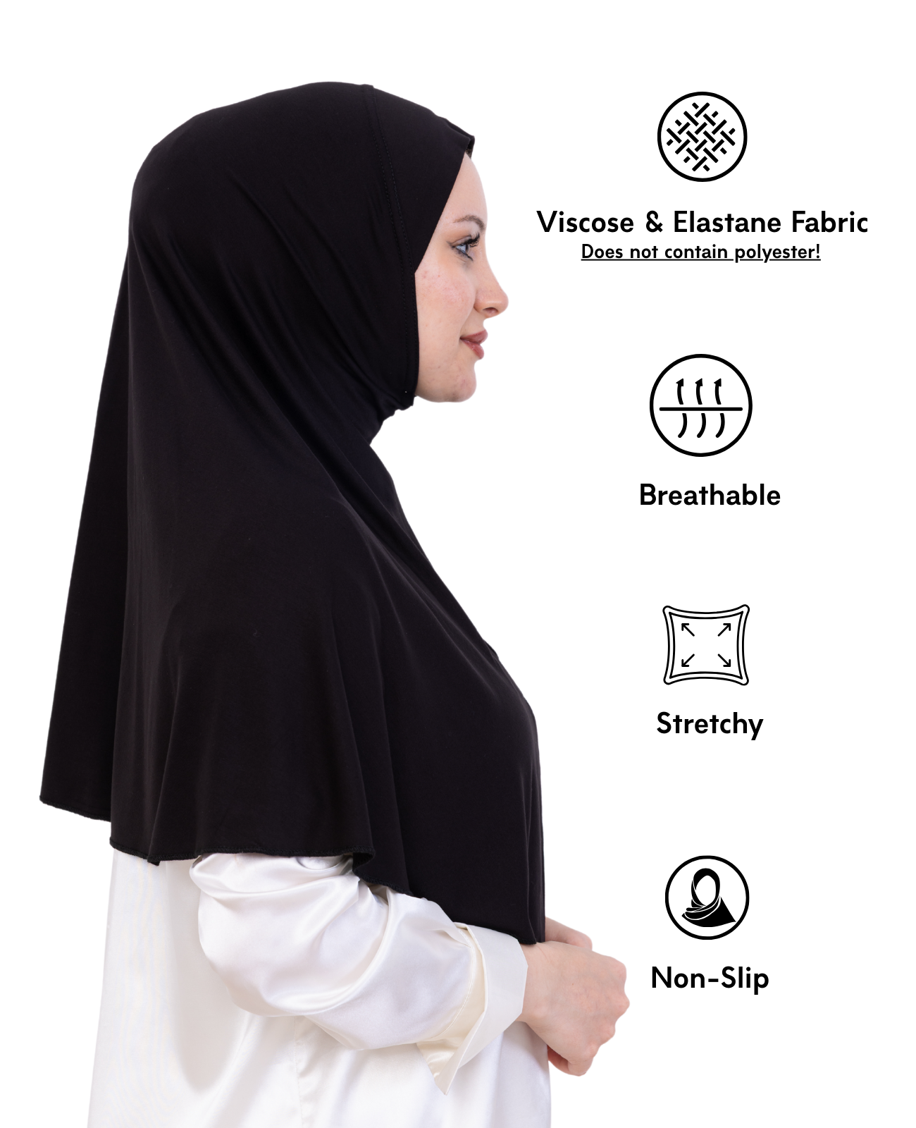 Ready Hijab One Piece Flat