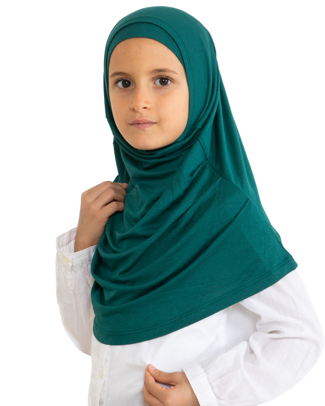 Easy To Wear Hijab For Girls - White