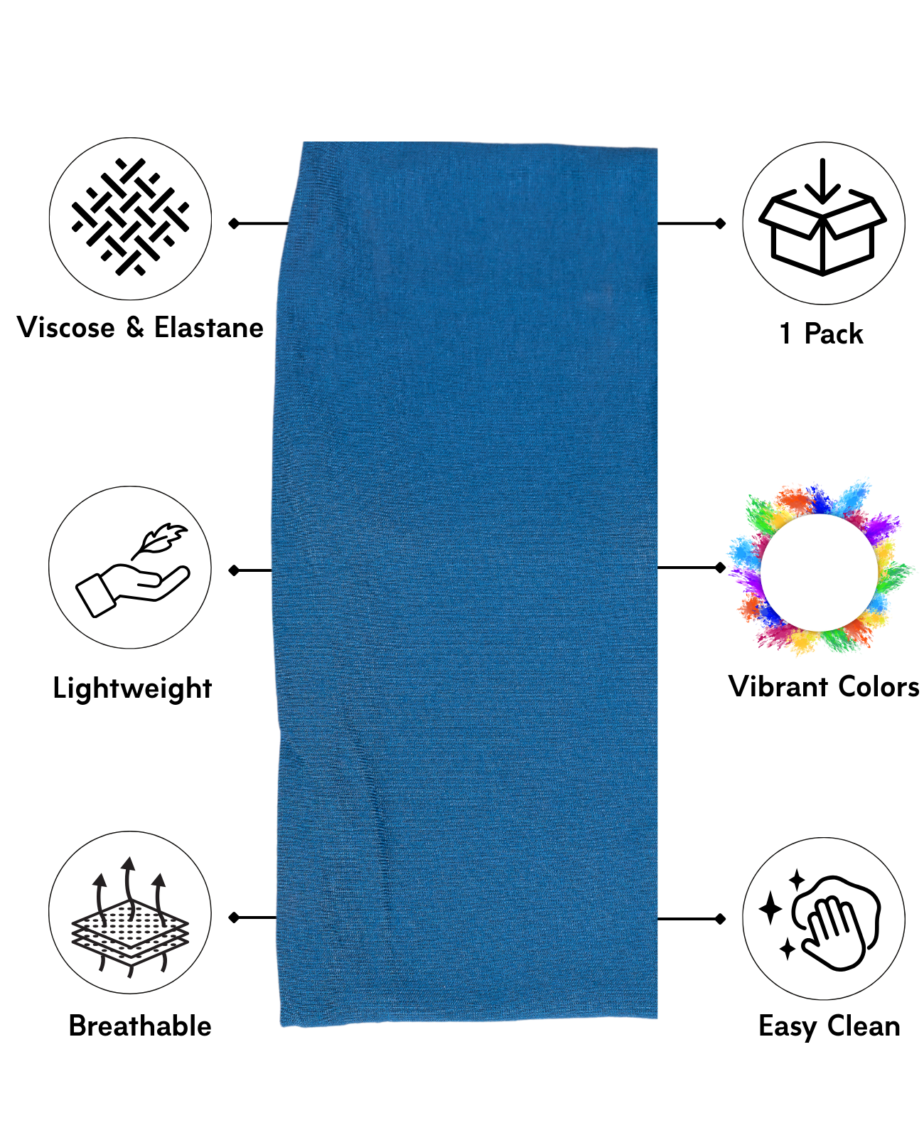 Hijab Non-Slip Headband