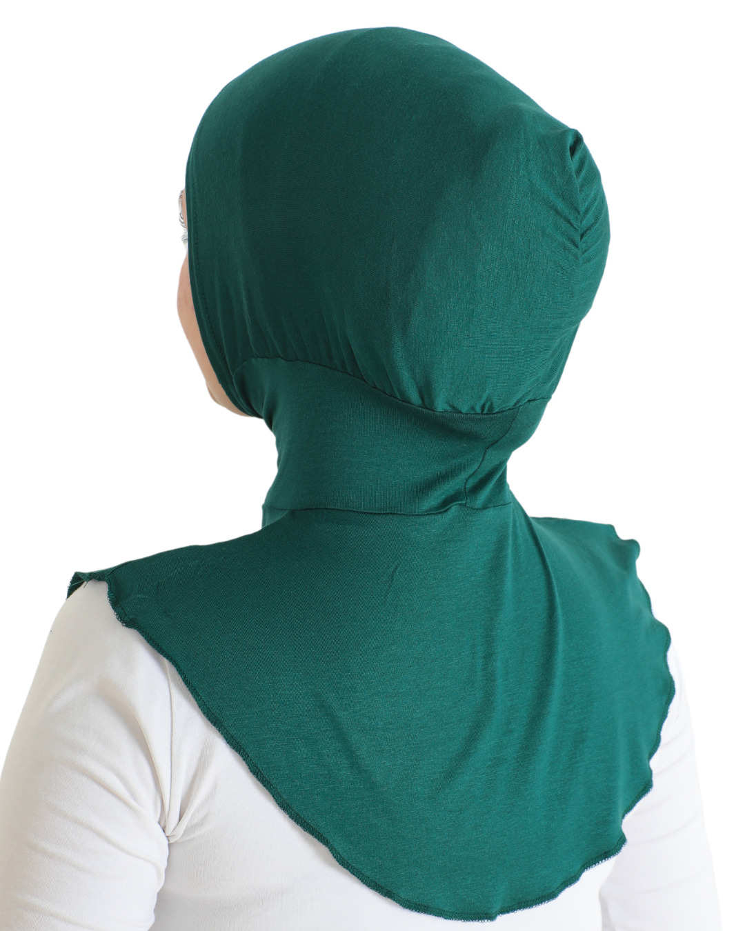 Sport Hijab With Neck Collar - Black