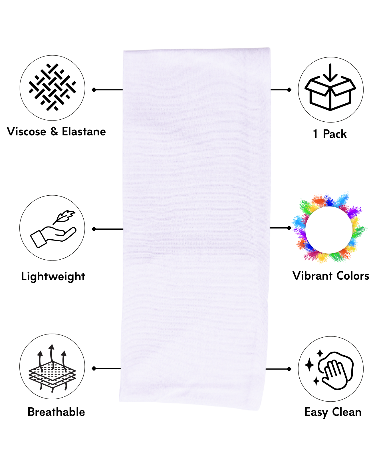 Hijab Non-Slip Headband
