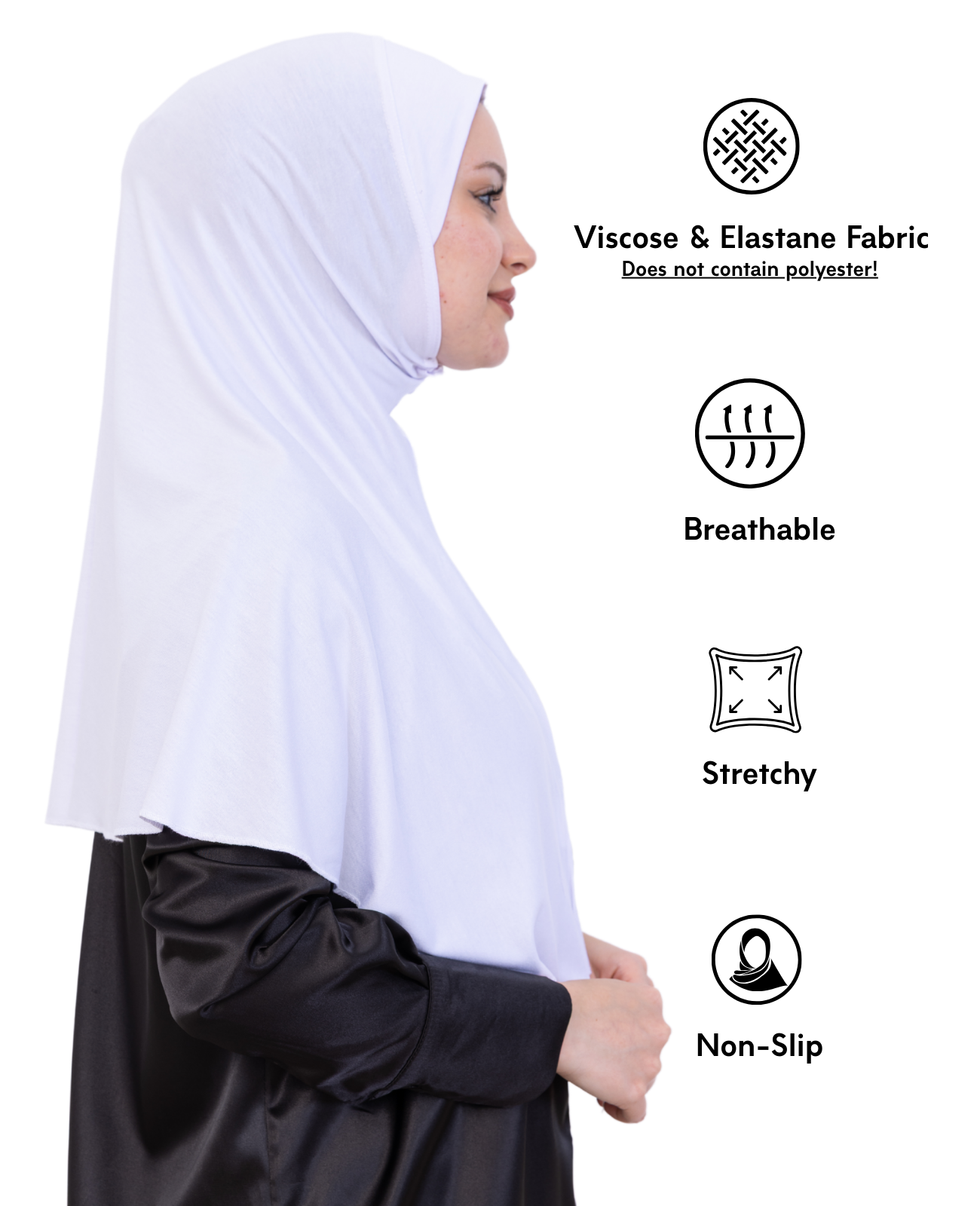 Ready Hijab One Piece Flat