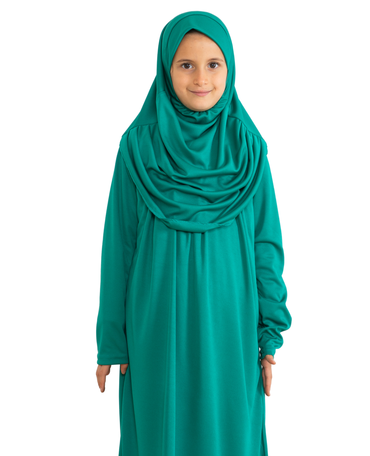 Dress For Girls With Hijab - Black