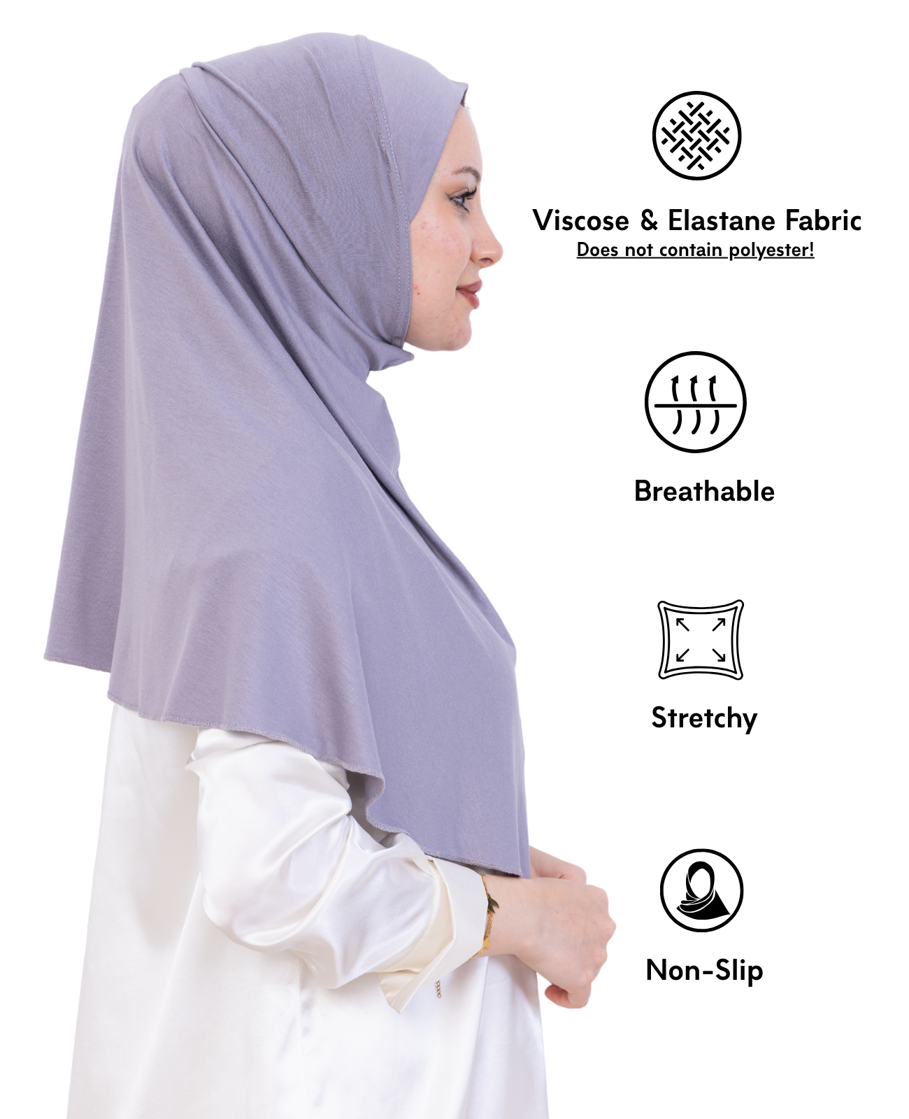 Ready Hijab One Piece Flat