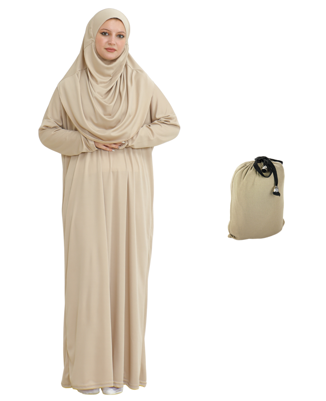 Muslim Dress For Women With Hijab, Abaya, Instant Prayer Clothes Set, Islamic Wear, Dubai Kaftan Jilbab Burqa