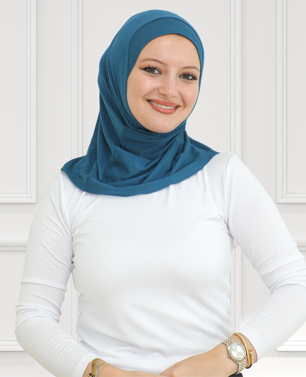 Sport Instant Hijab For Women Muslim Cotton Turban