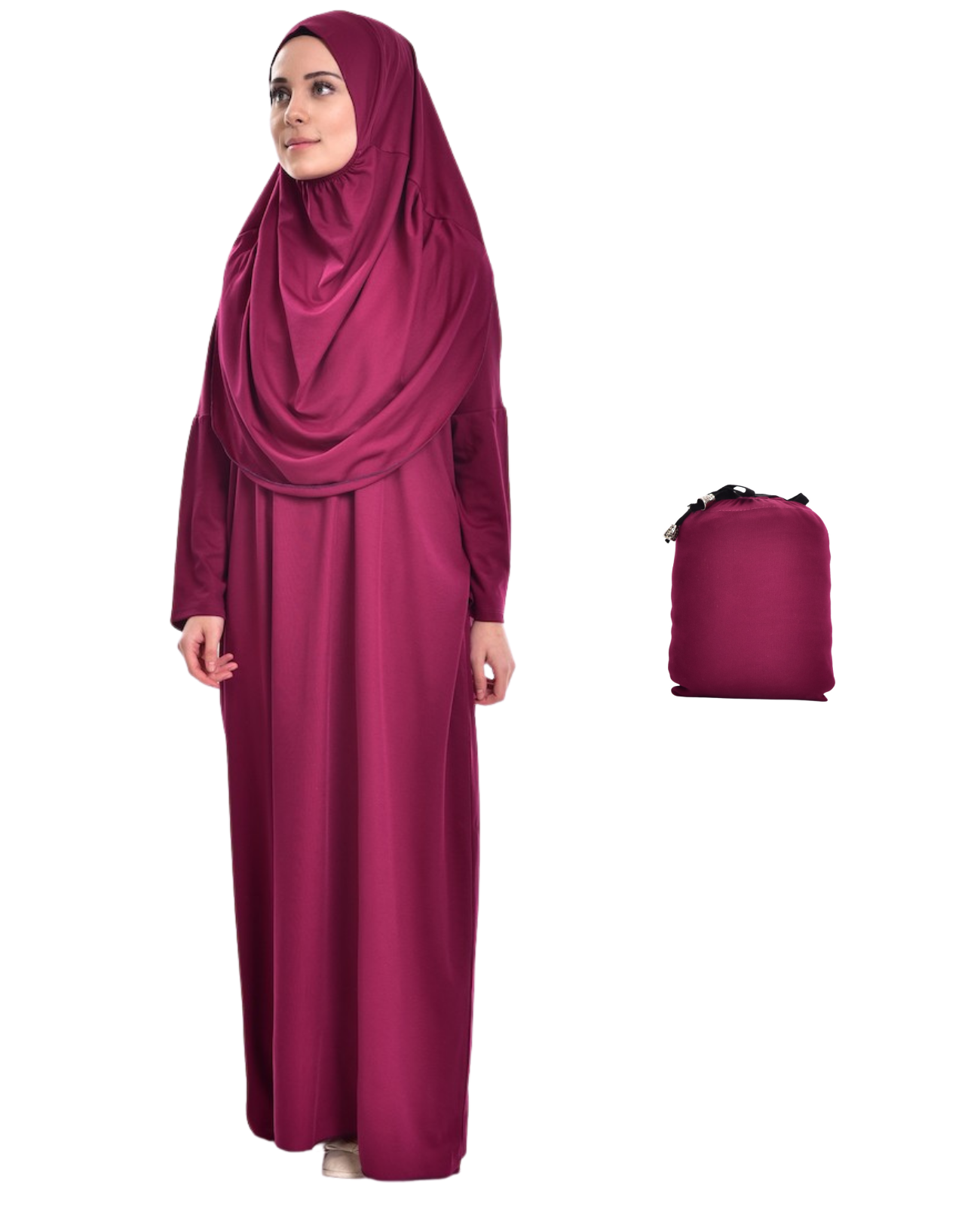 Muslim Dress For Women With Hijab, Abaya, Instant Prayer Clothes Set, Islamic Wear, Dubai Kaftan Jilbab Burqa