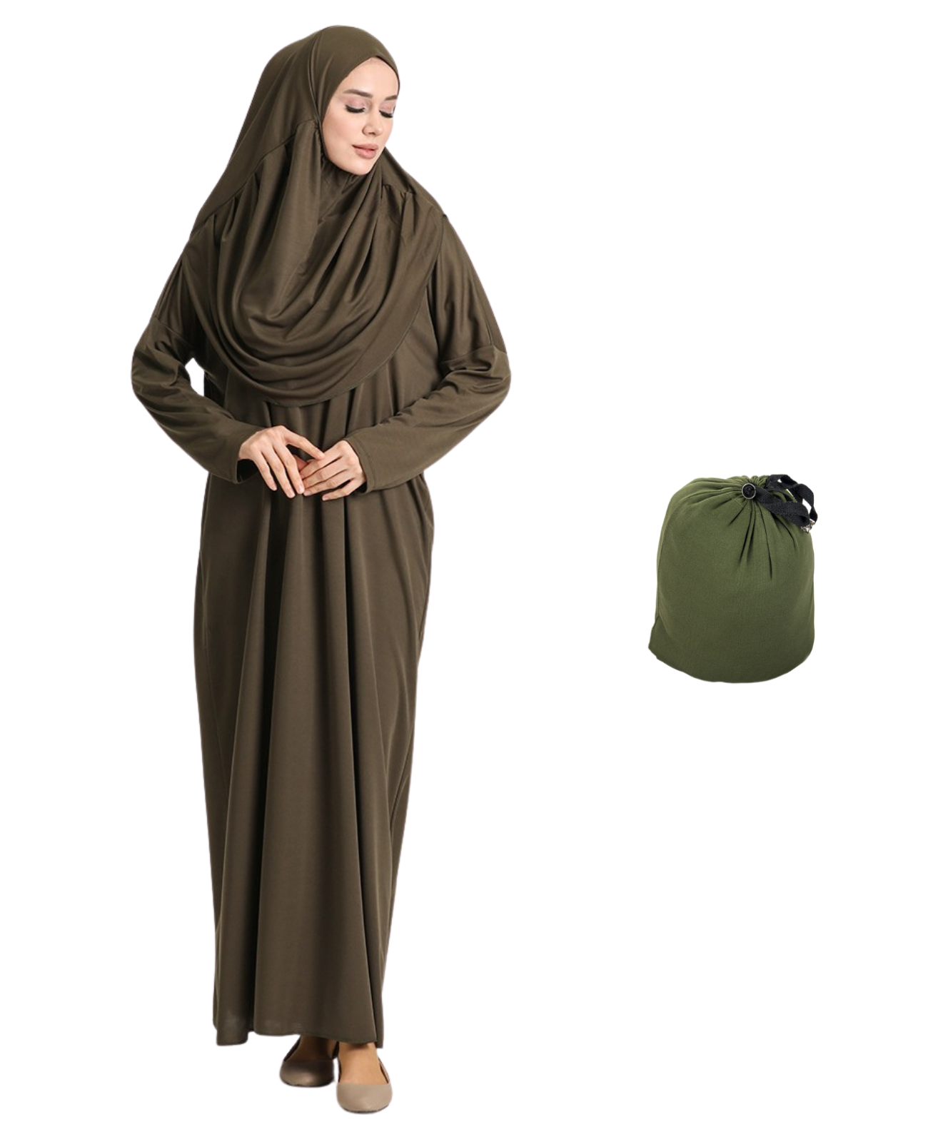 Muslim Dress For Women With Hijab, Abaya, Instant Prayer Clothes Set, Islamic Wear, Dubai Kaftan Jilbab Burqa