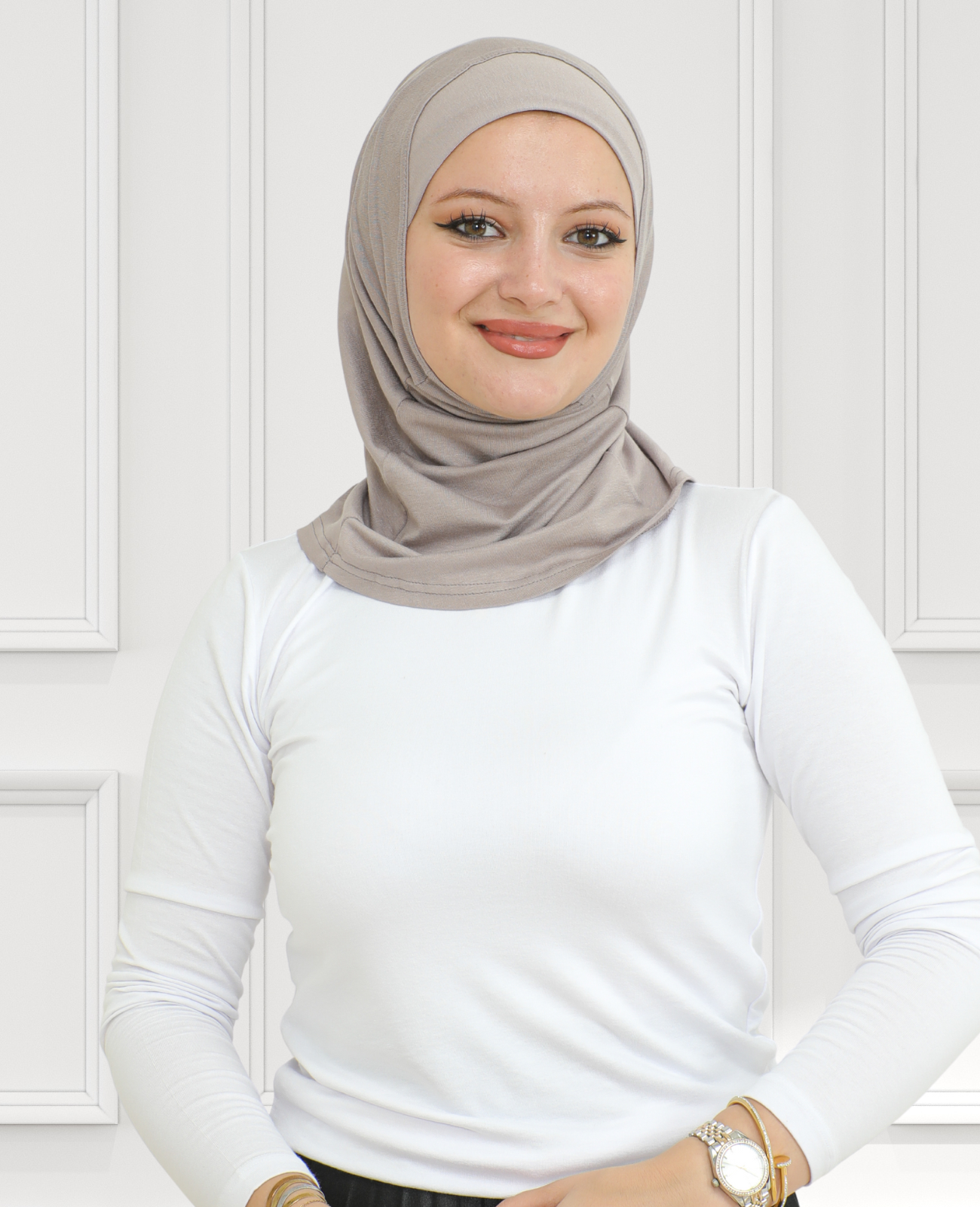 Sport Instant Hijab For Women Muslim Cotton Turban