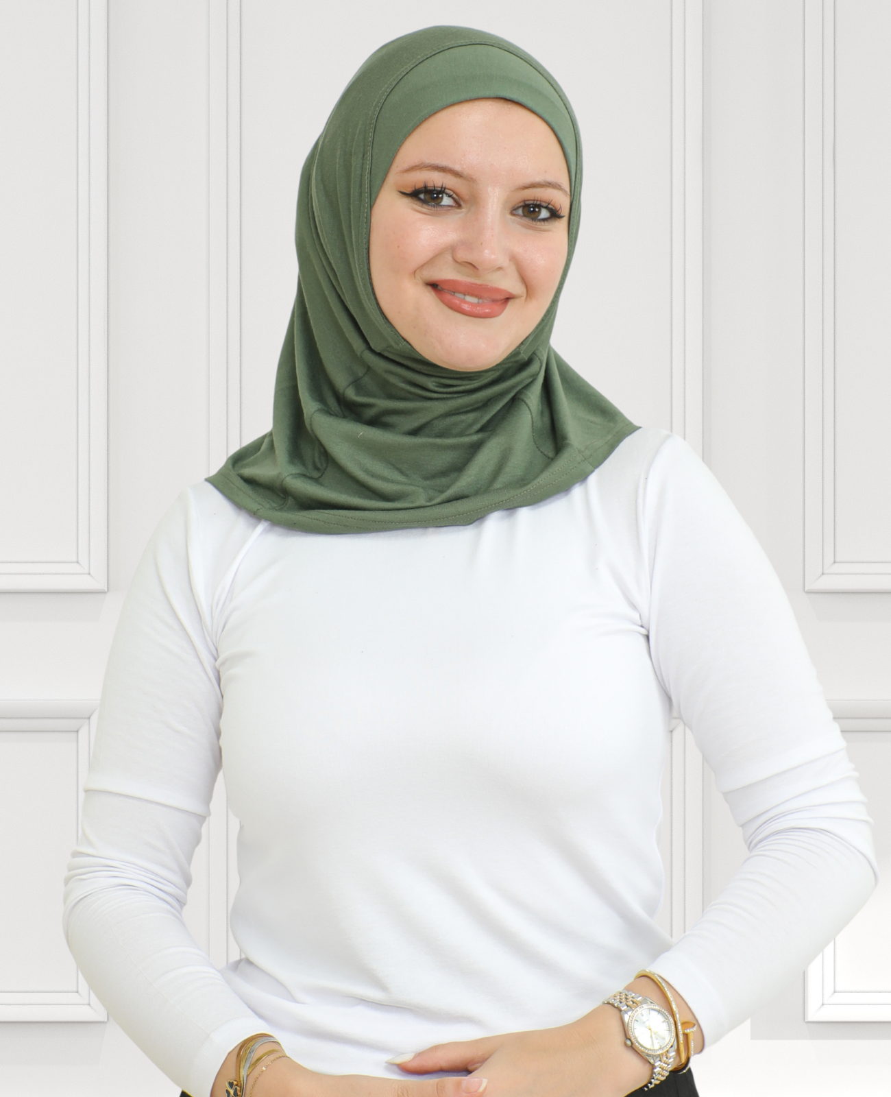 Sport Instant Hijab For Women Muslim Cotton Turban