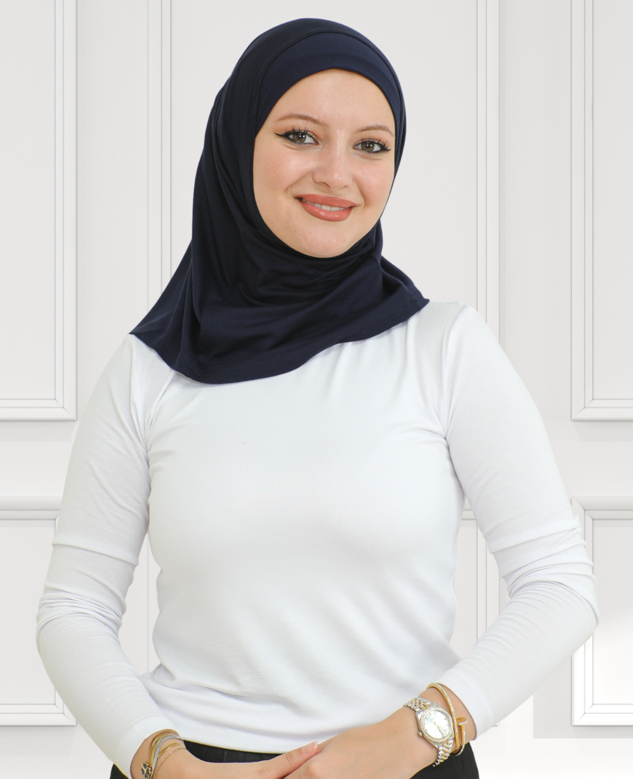 Sport Instant Hijab For Women Muslim Cotton Turban