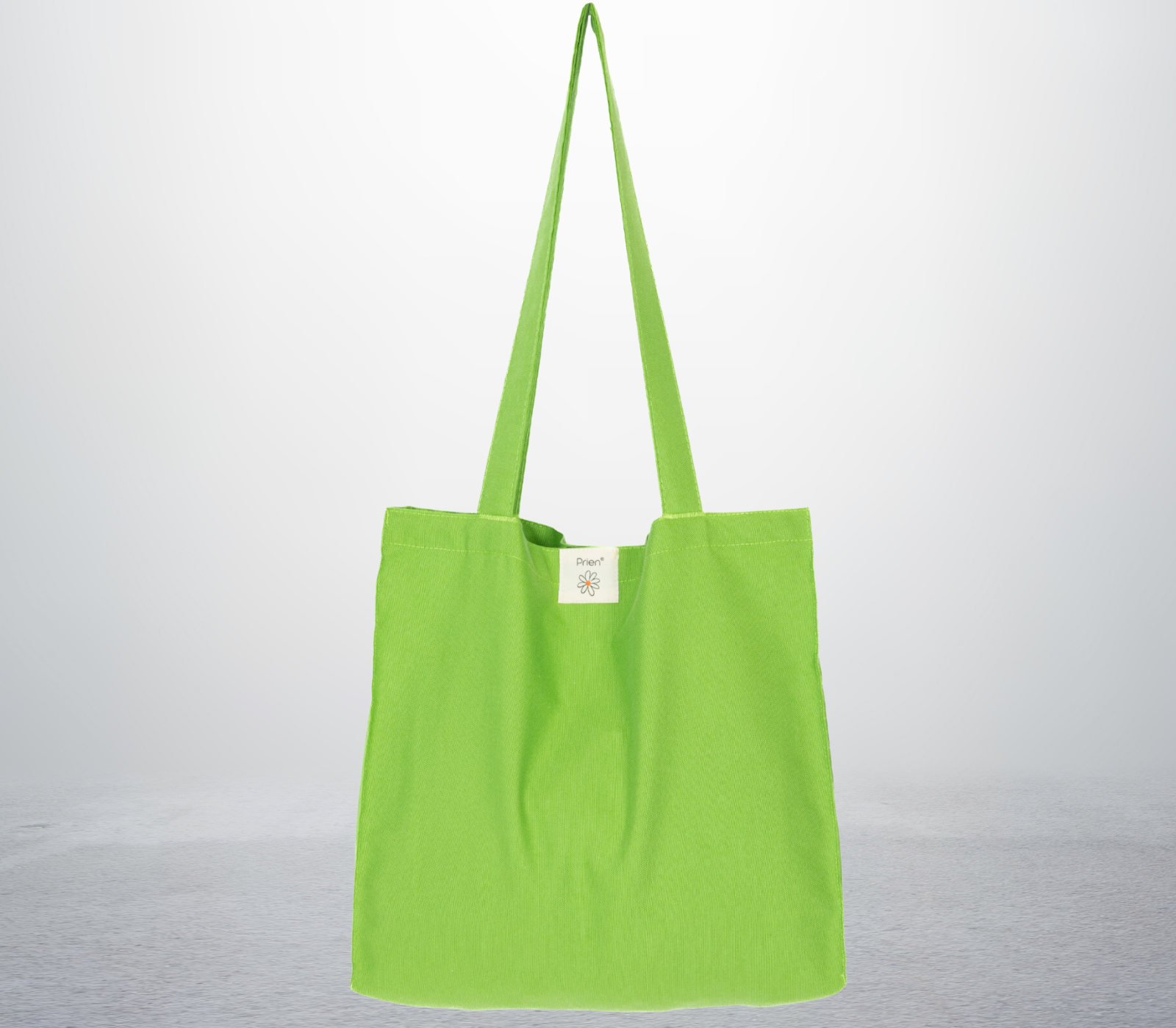 Cotton Tote Bag for Women - Green