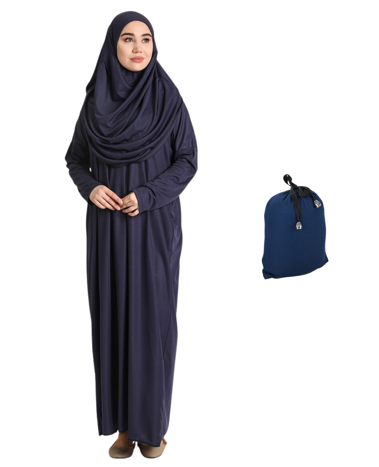 Muslim Dress For Women With Hijab, Abaya, Instant Prayer Clothes Set, Islamic Wear, Dubai Kaftan Jilbab Burqa