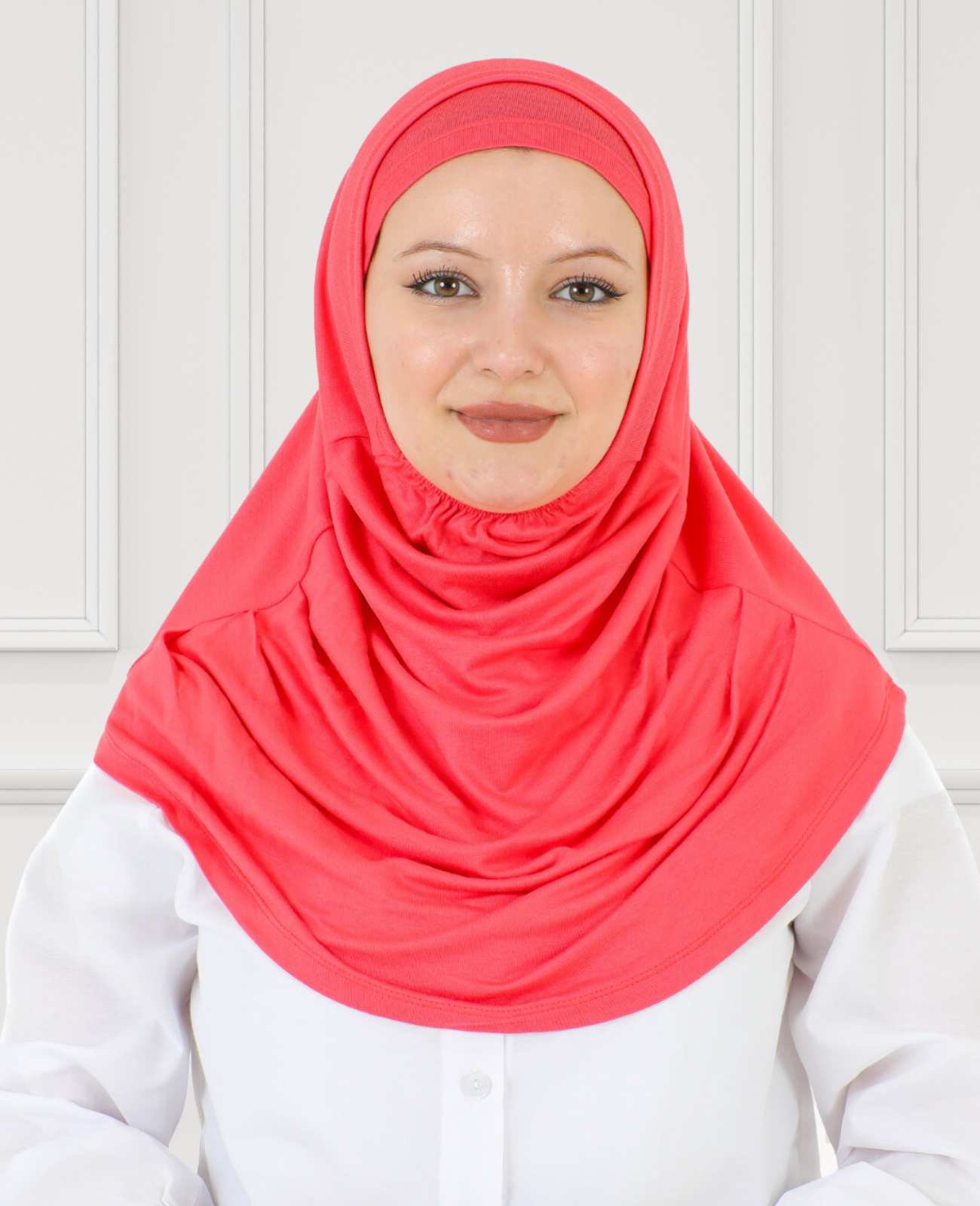 Chic Ready To Wear Hijab For Women - Brink Pink