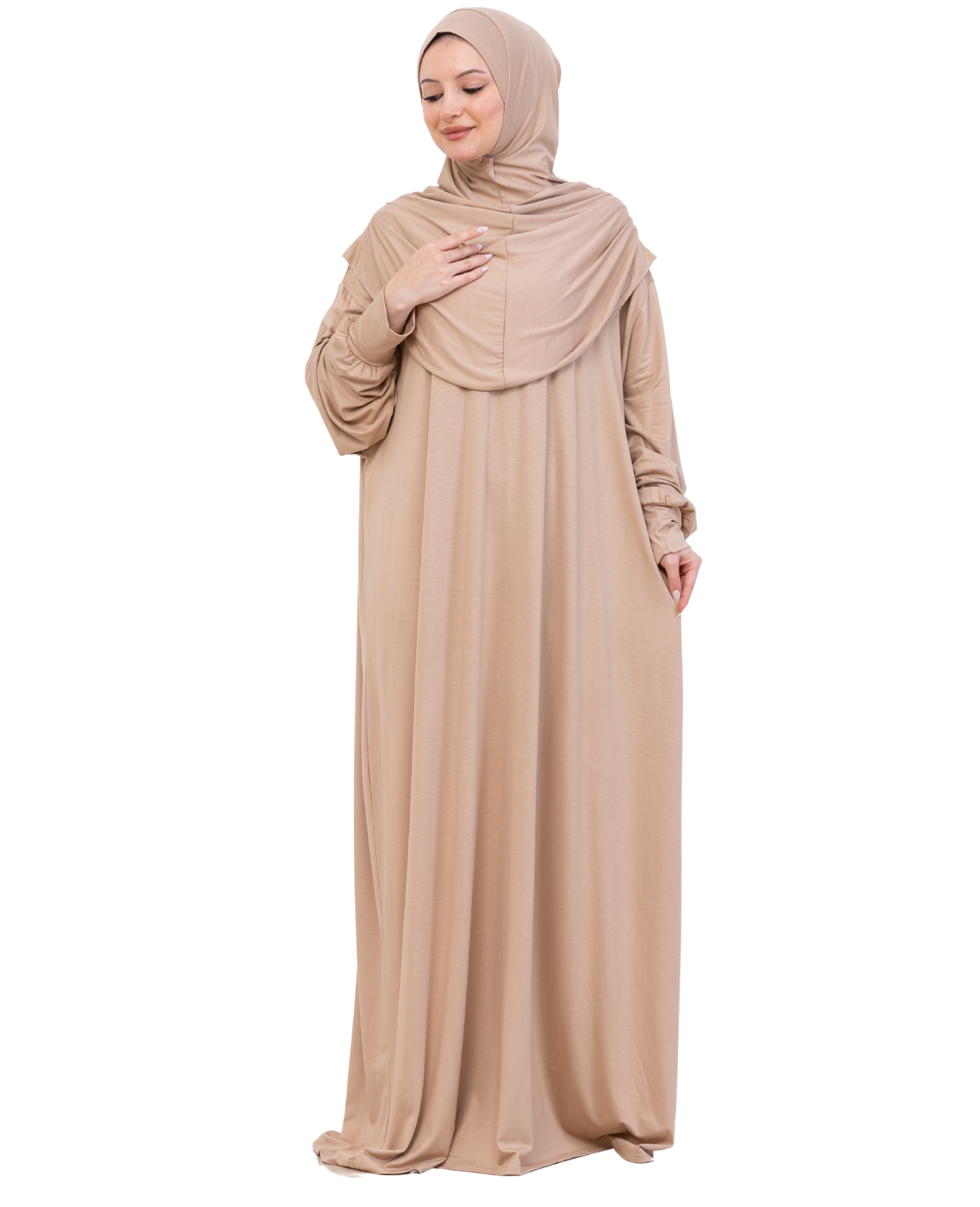 One Piece Prayer Dress Set Viscose