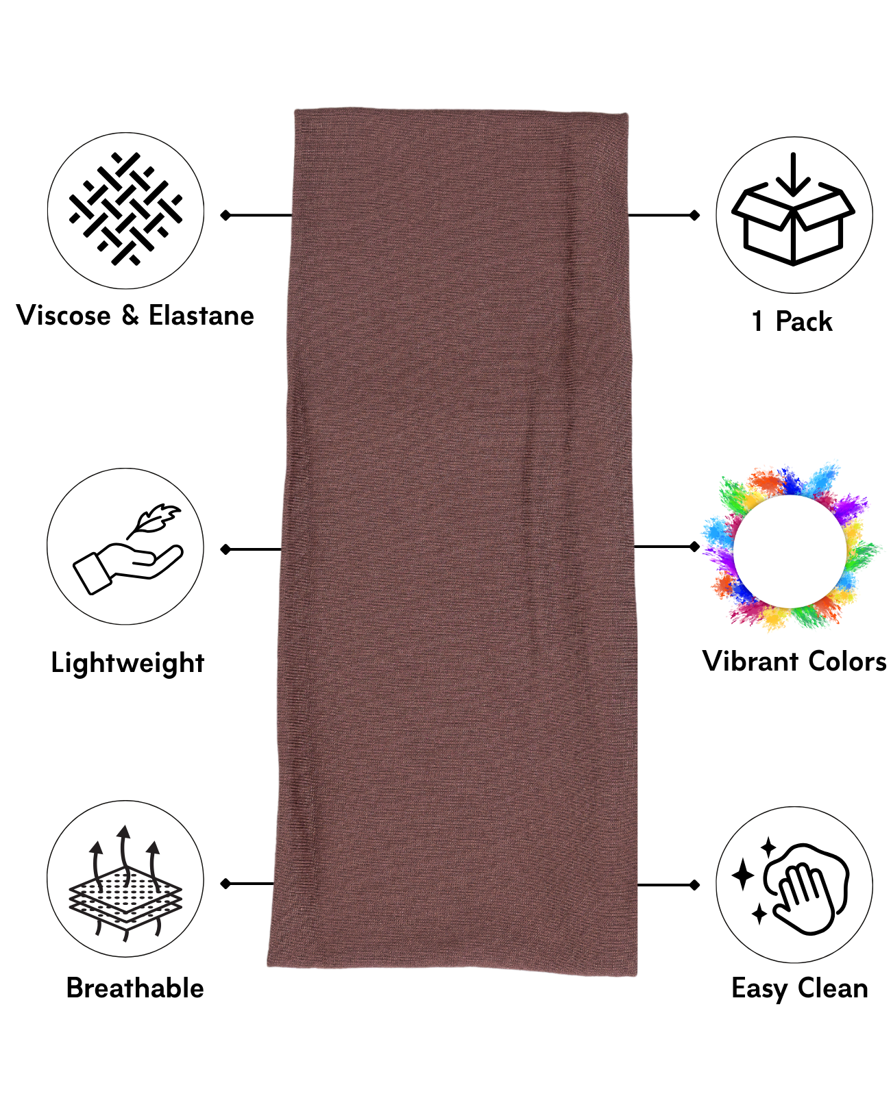 Hijab Non-Slip Headband