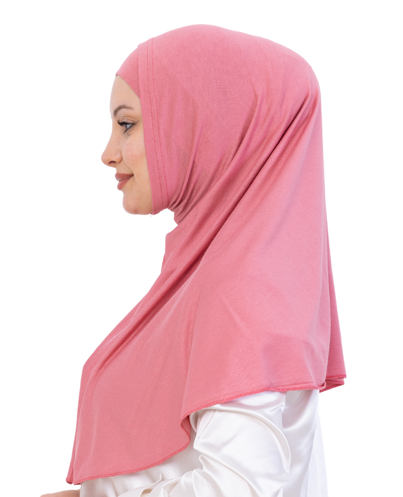 Instant Hijab With Cap Non Pleated - Black