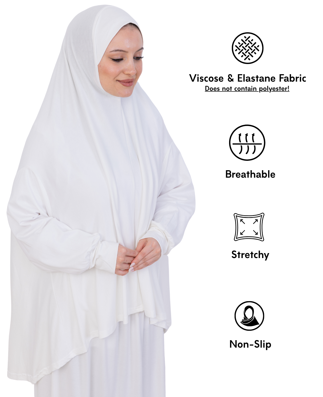Two Piece Prayer Dress Set Viscose