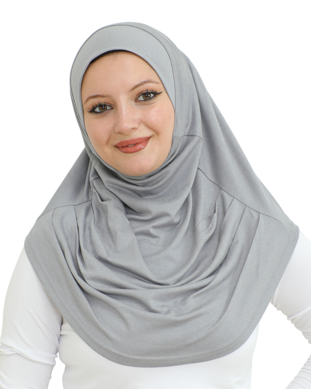 Plain Ready To Wear Hijab for Women - Black