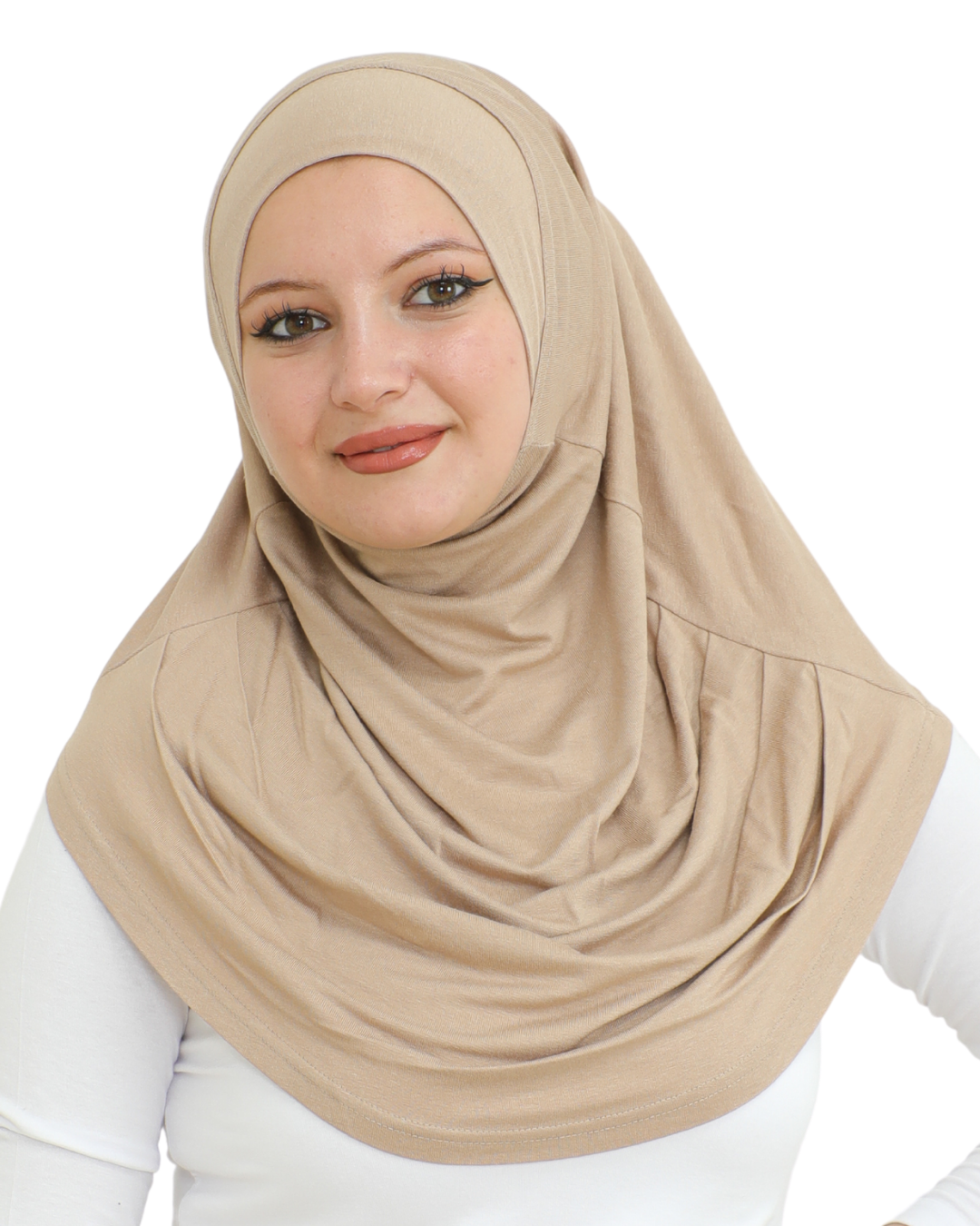 Plain Ready To Wear Hijab for Women - Black