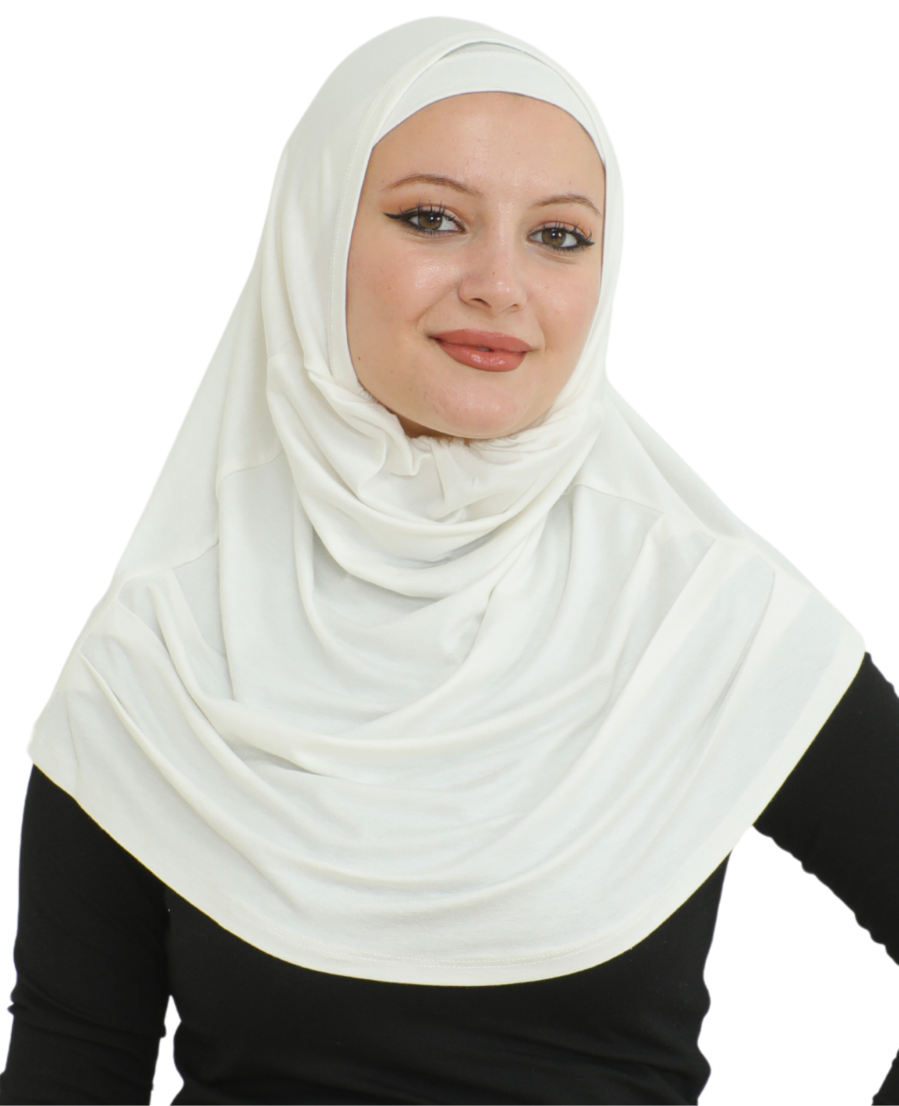 Chic Ready To Wear Hijab For Women - Cream