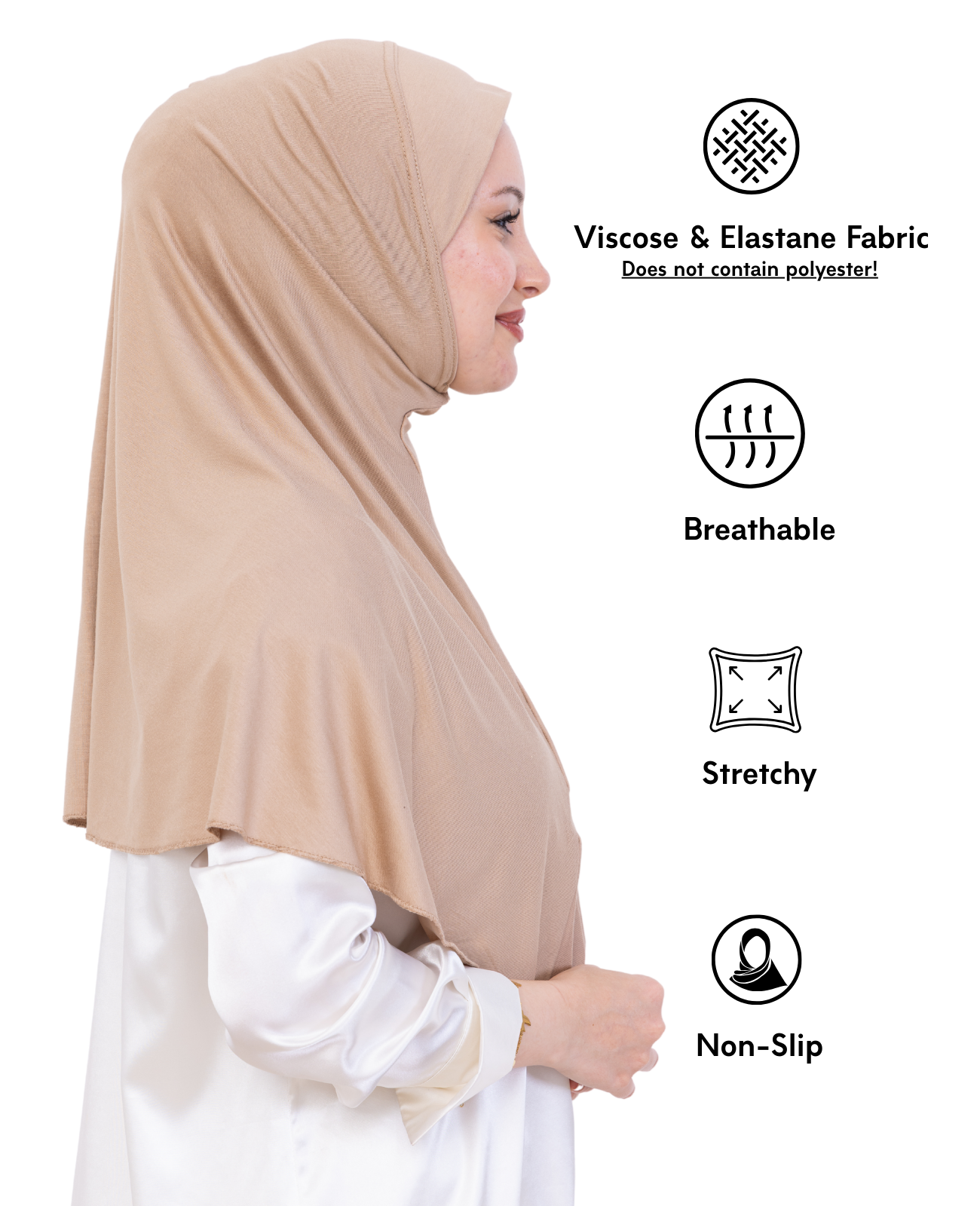 Ready Hijab One Piece Flat