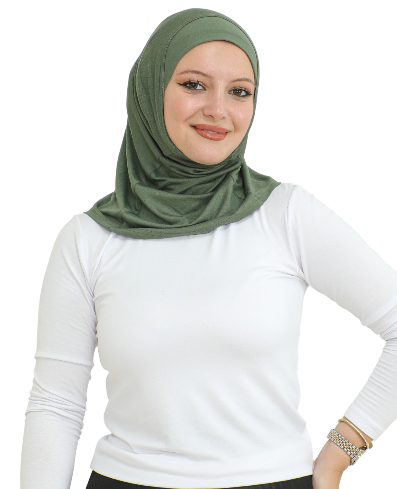 Sport Instant Hijab For Women Muslim Cotton Turban