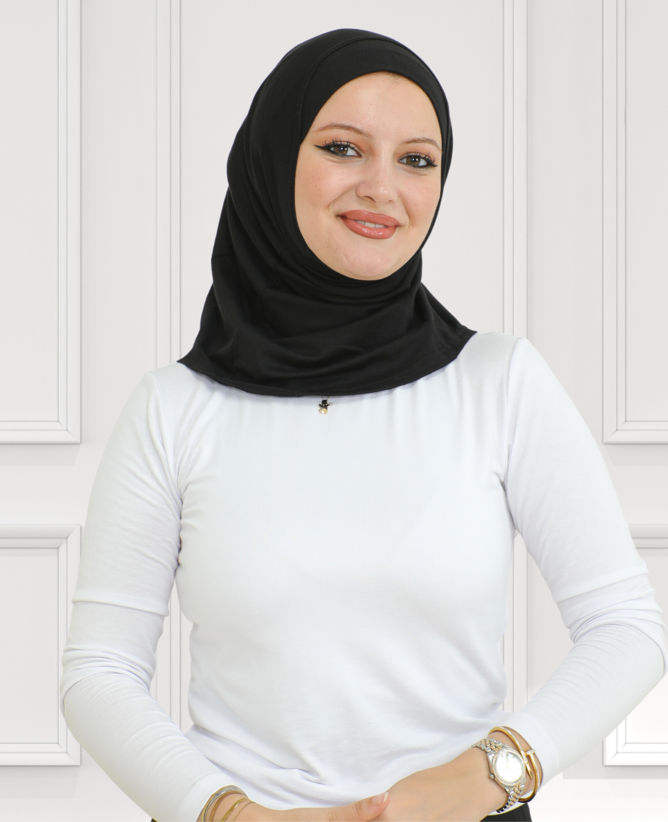 Sport Instant Hijab For Women Muslim Cotton Turban