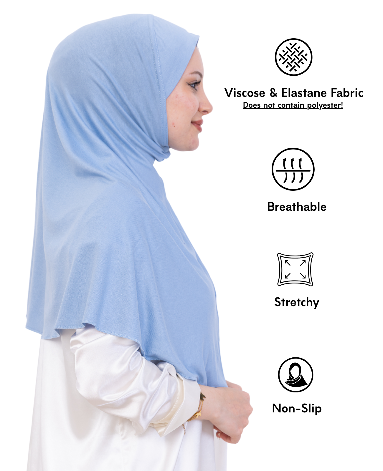 Ready Hijab One Piece Flat