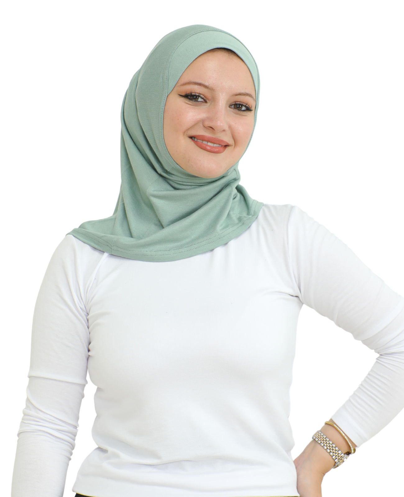 Sport Instant Hijab For Women Muslim Cotton Turban