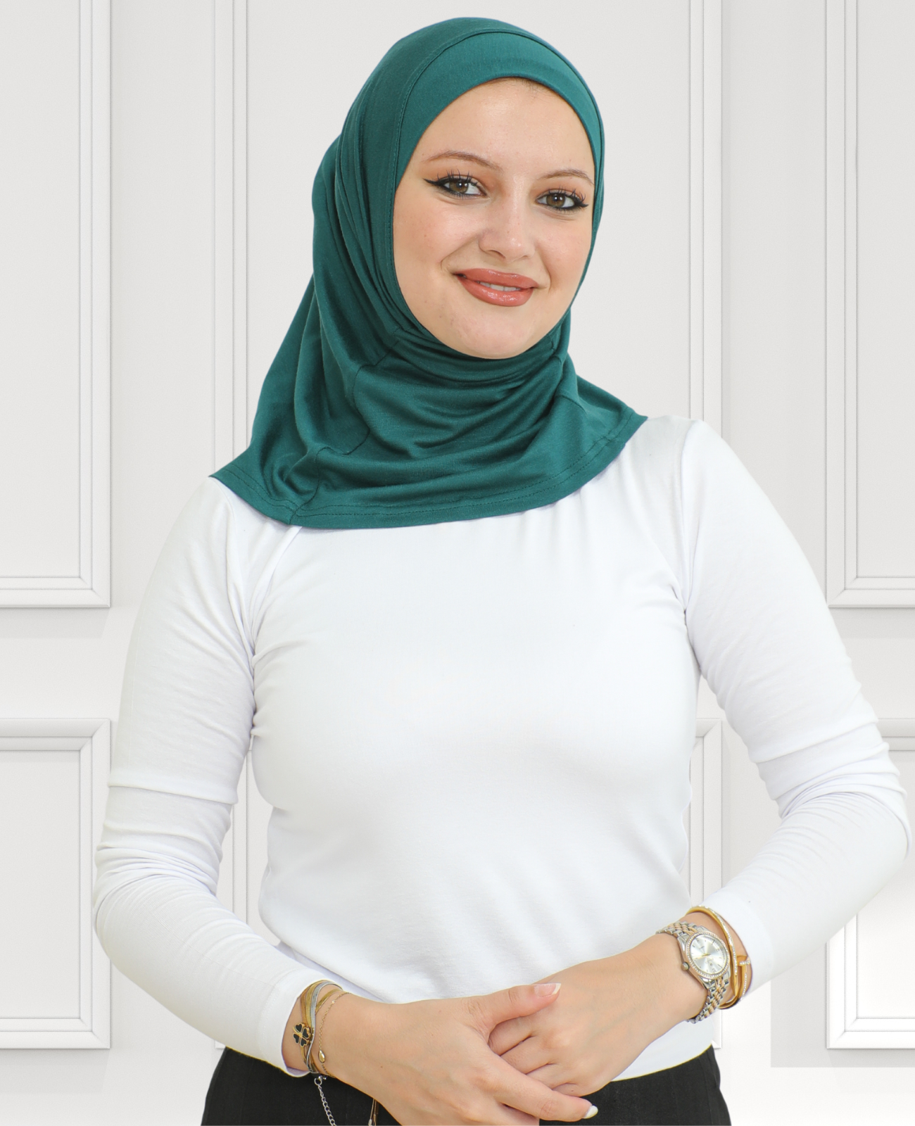 Sport Instant Hijab For Women Muslim Cotton Turban