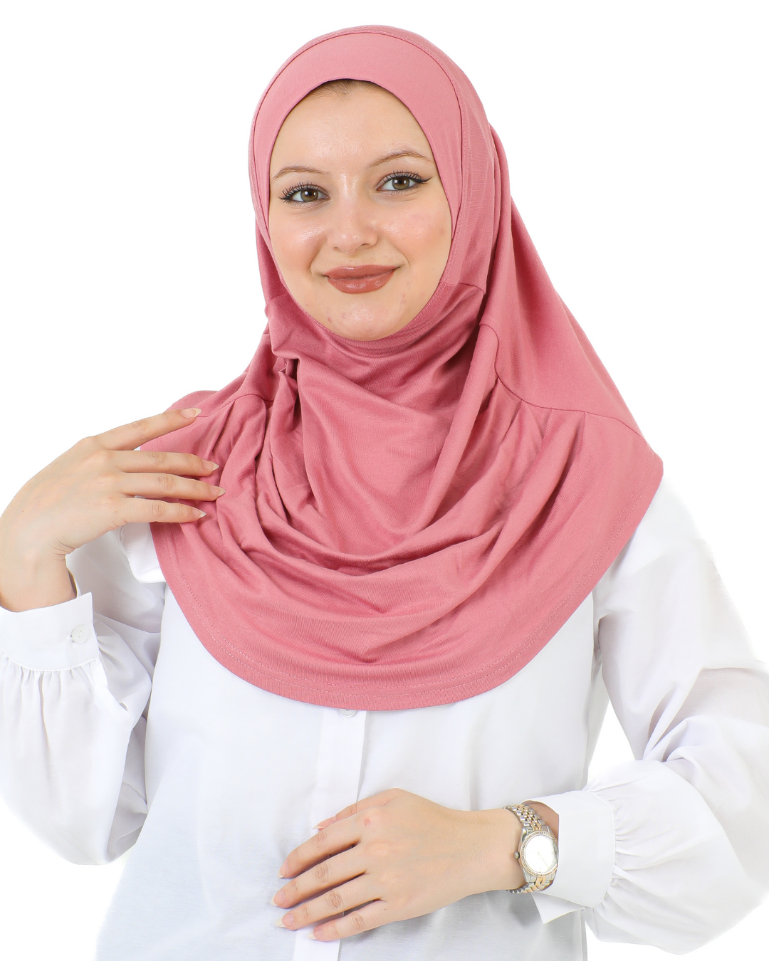 Plain Ready To Wear Hijab for Women - Black