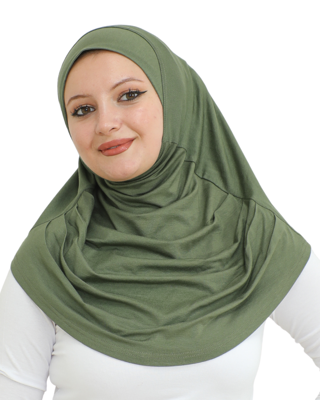 Plain Ready To Wear Hijab for Women - Black