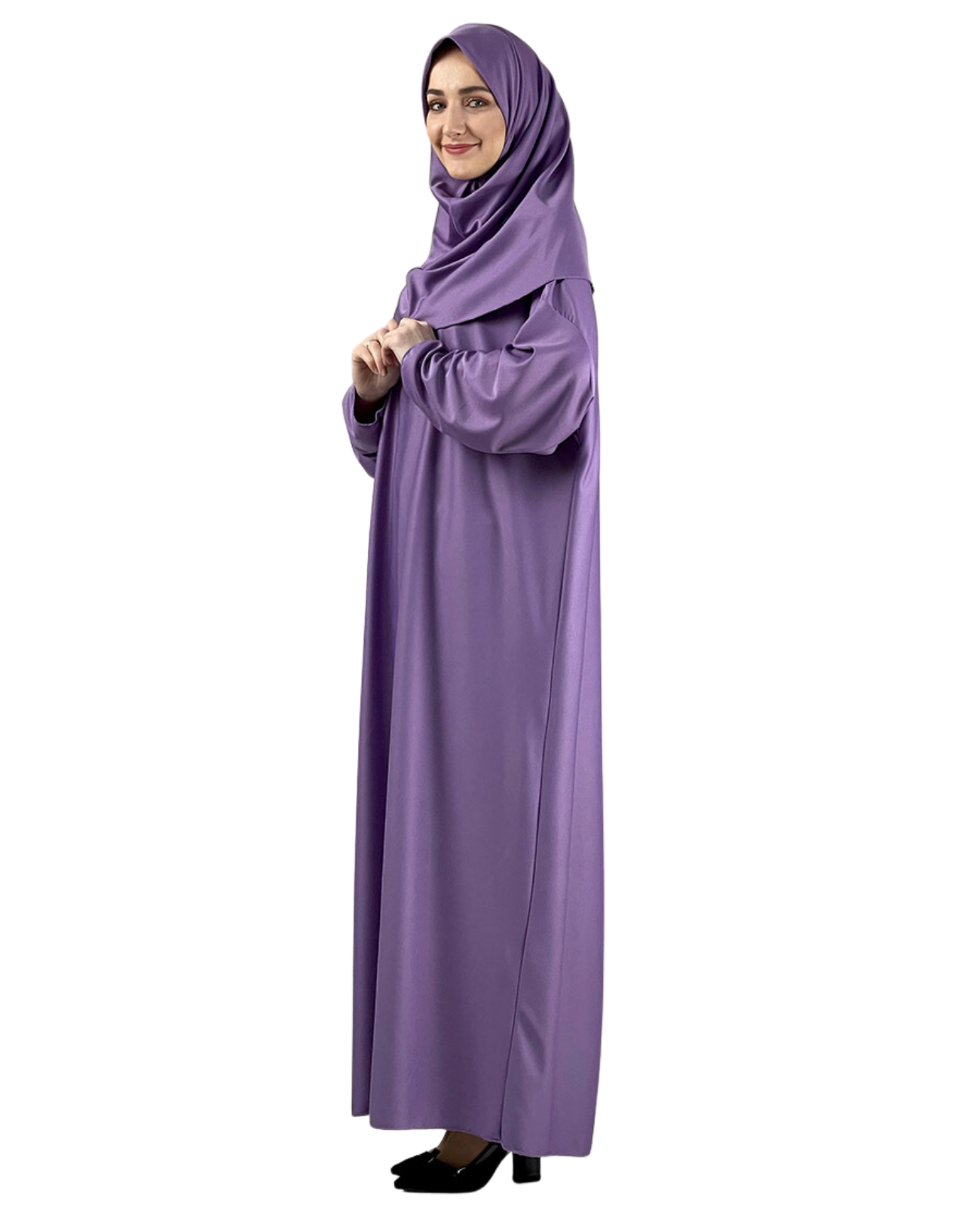 Women Prayers Clothes with Hijab Muslim Outfits Long Robe Abaya Turkish Islamic Dresses Dubai Kaftan with Rosary