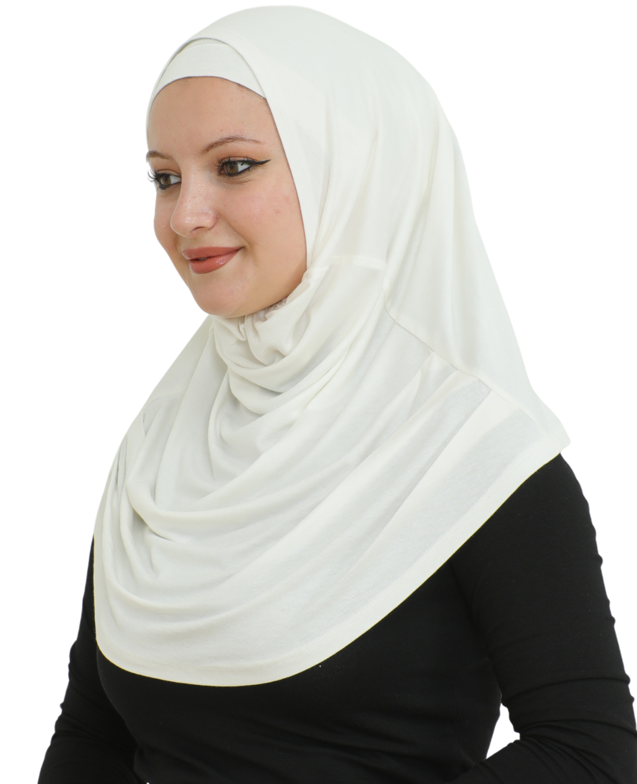 Chic Ready To Wear Hijab For Women - Black