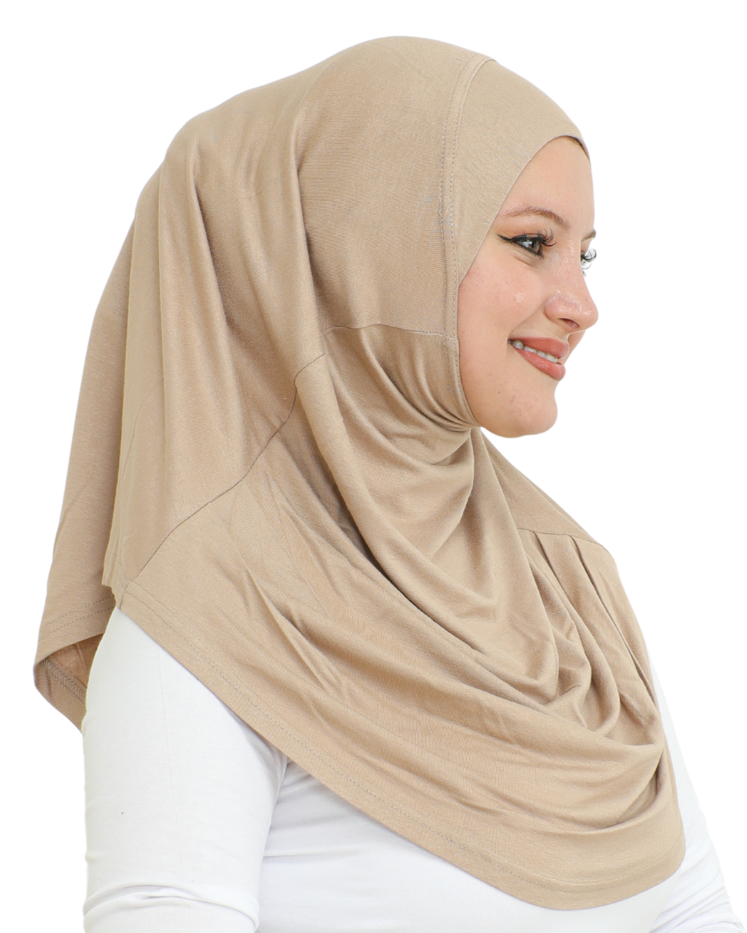 Plain Ready To Wear Hijab for Women - Black