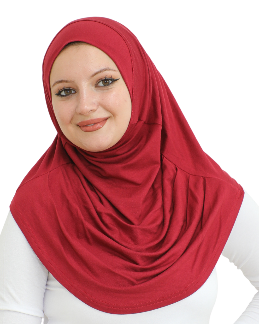 Plain Ready To Wear Hijab for Women - Black