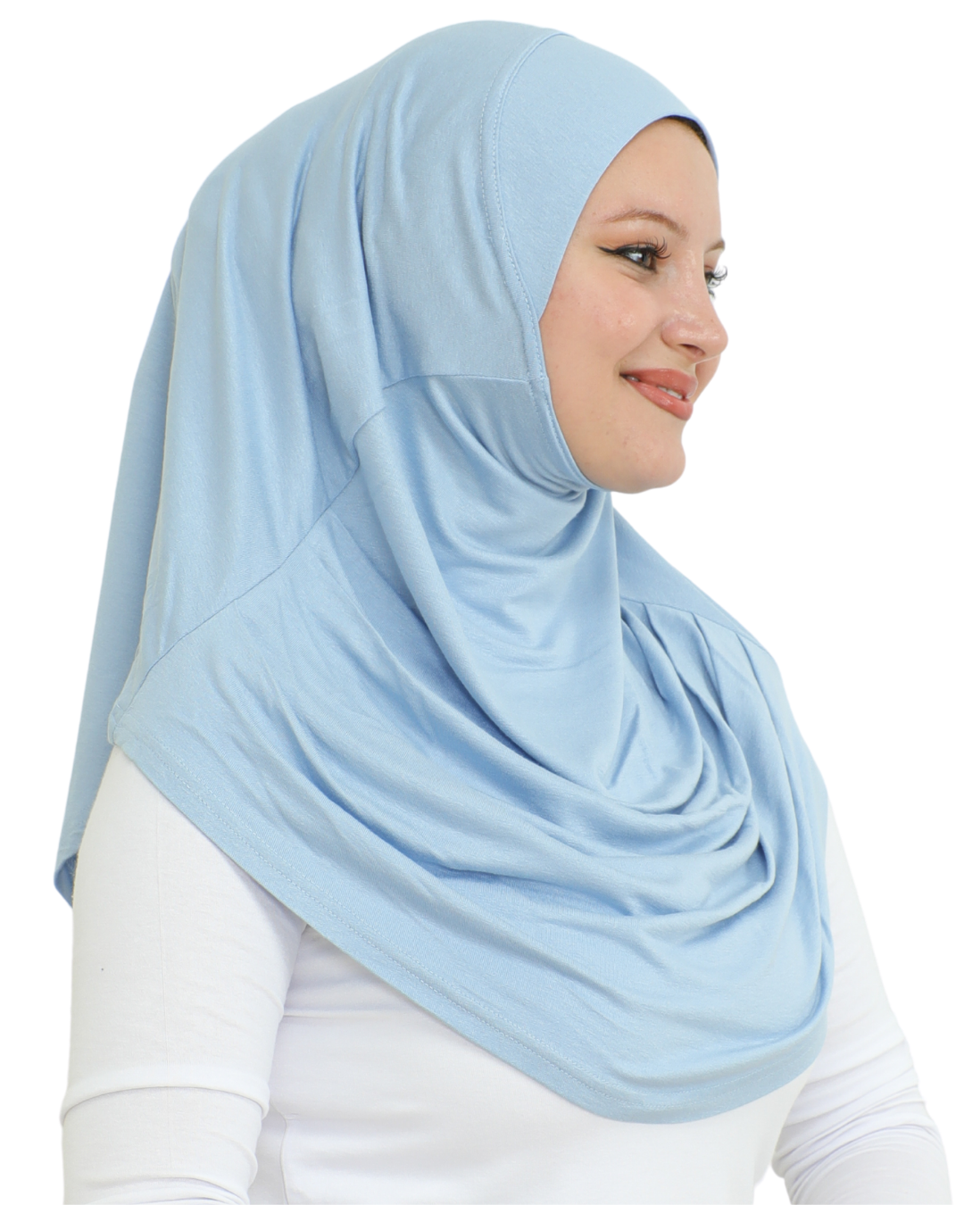 Plain Ready To Wear Hijab for Women - Black