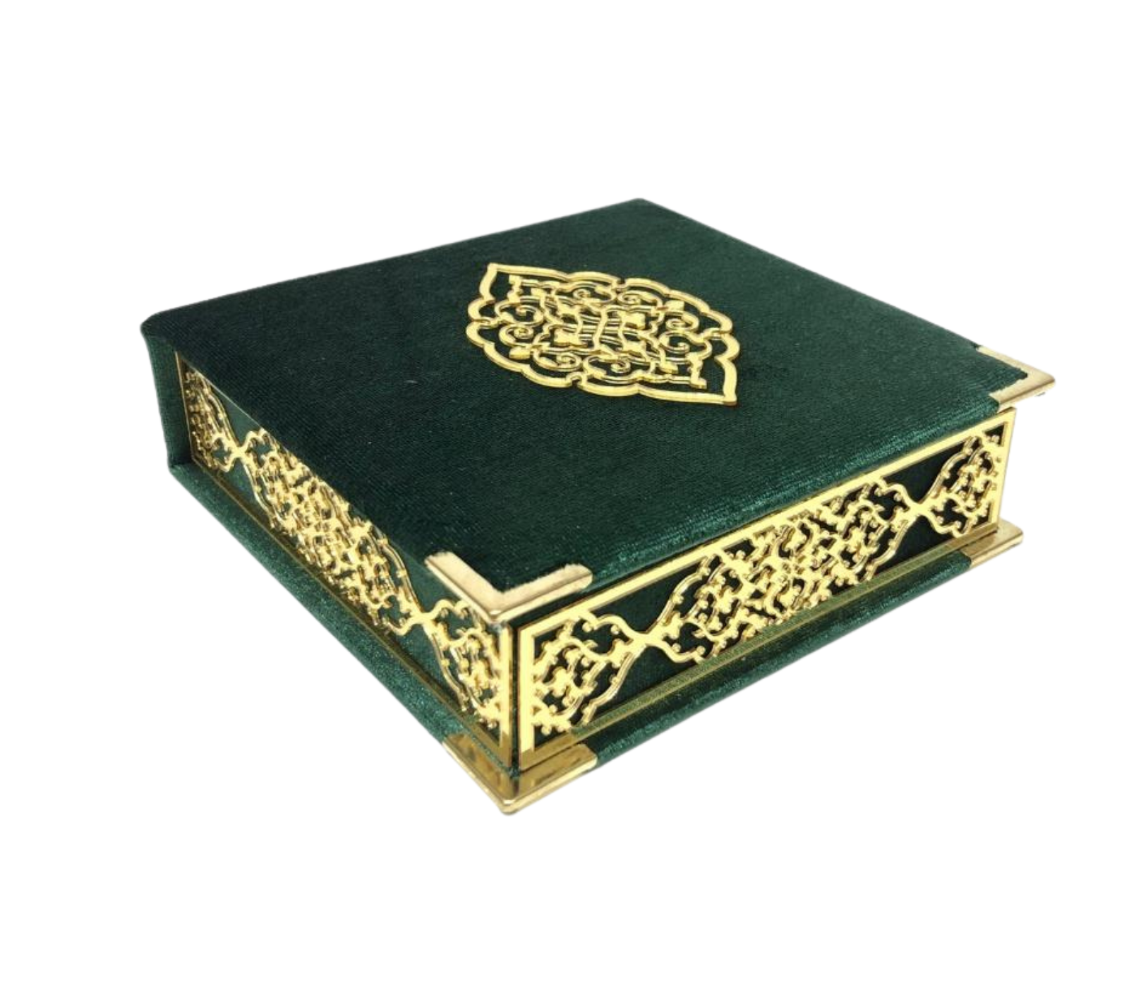 Velvet Quran Pearl Prayer Bead Set, Islamic Gifts for Eid Ramadan, Portable Box