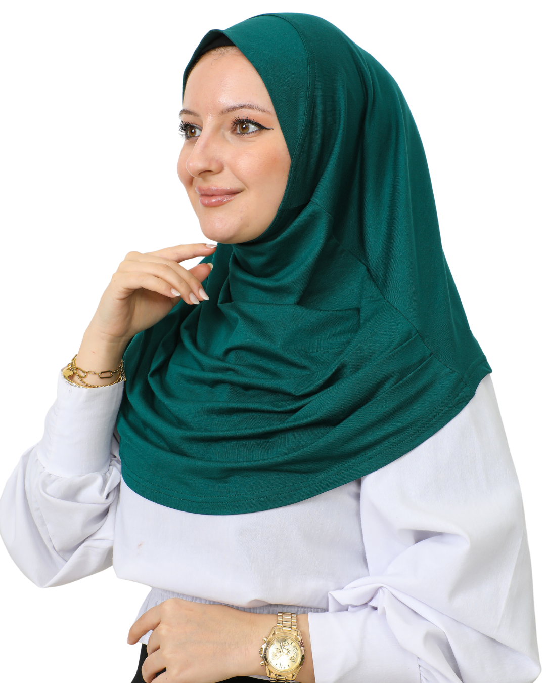 Plain Ready To Wear Hijab for Women - Black