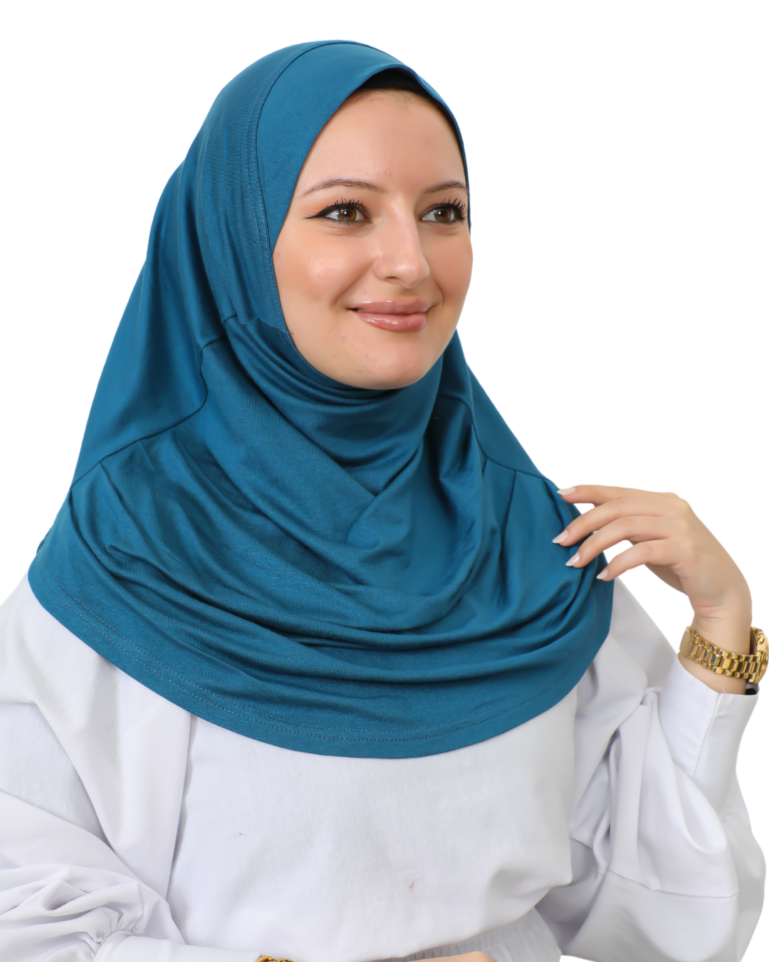 Plain Ready To Wear Hijab for Women - Black