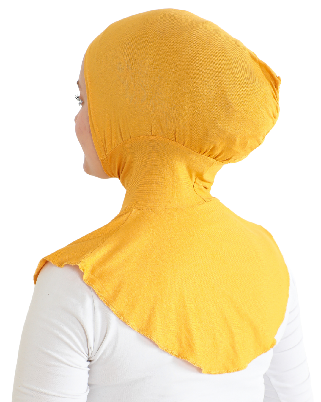 Sport Hijab With Neck Collar - Black