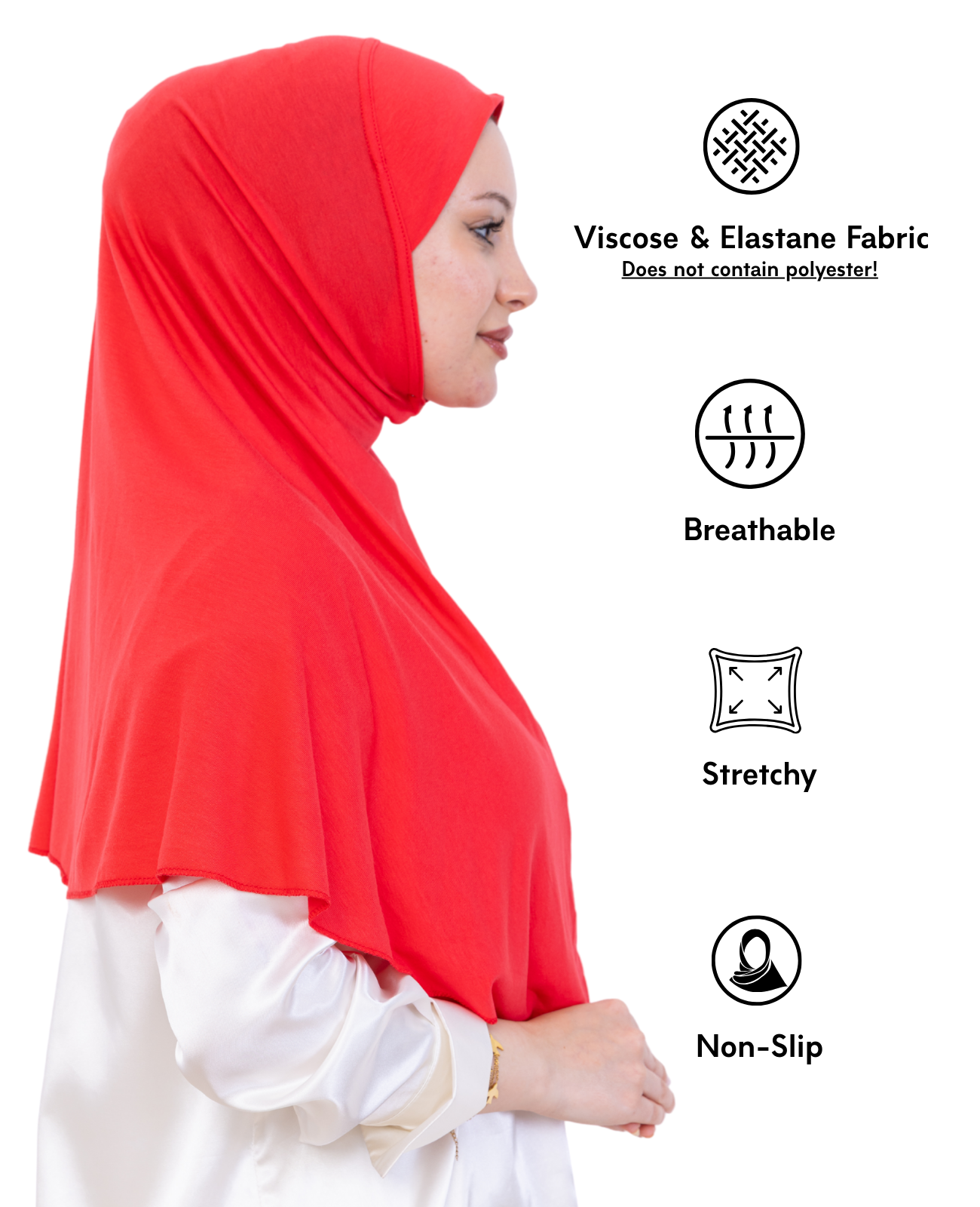 Ready Hijab One Piece Flat