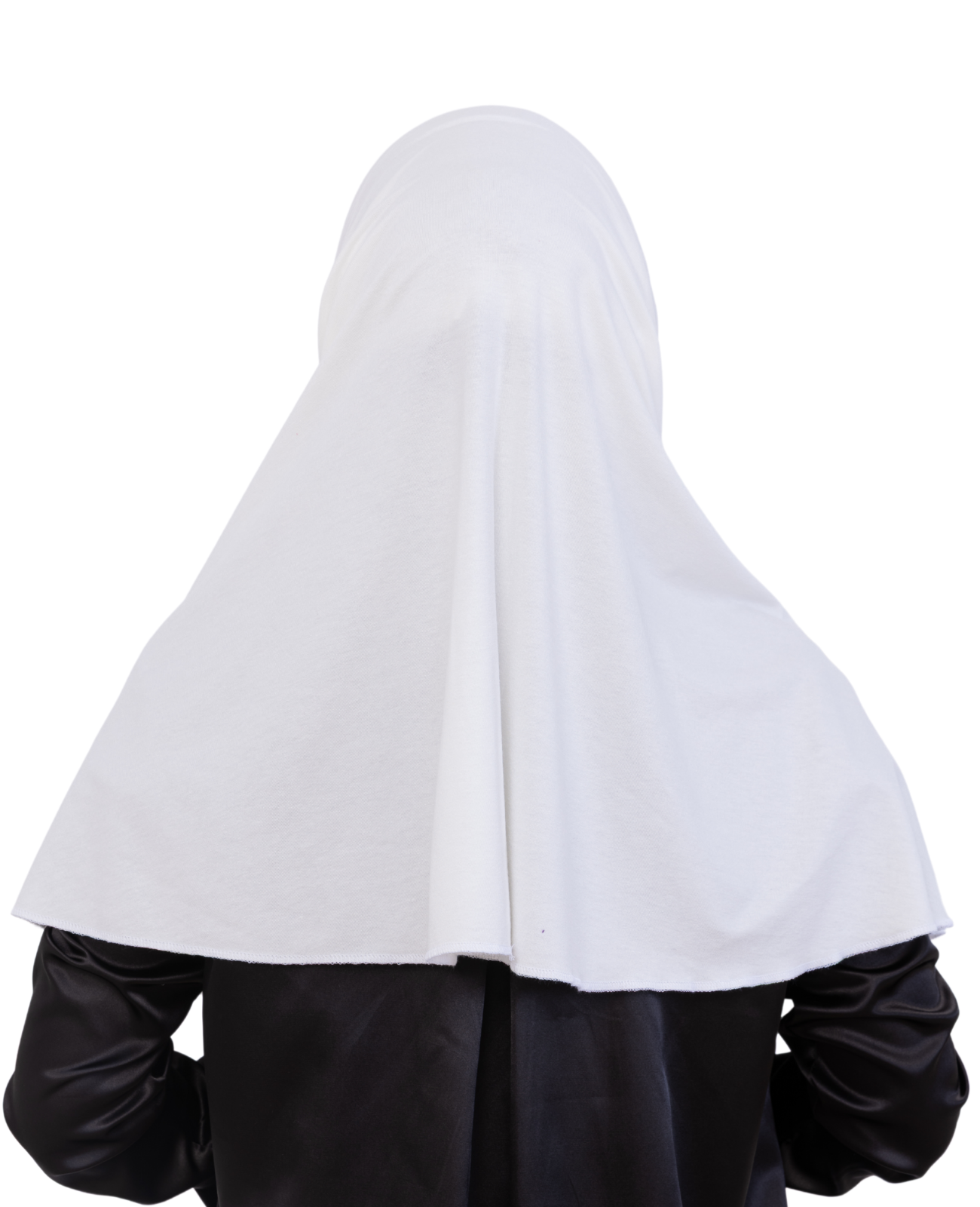 Instant Hijab With Cap Non Pleated - Black