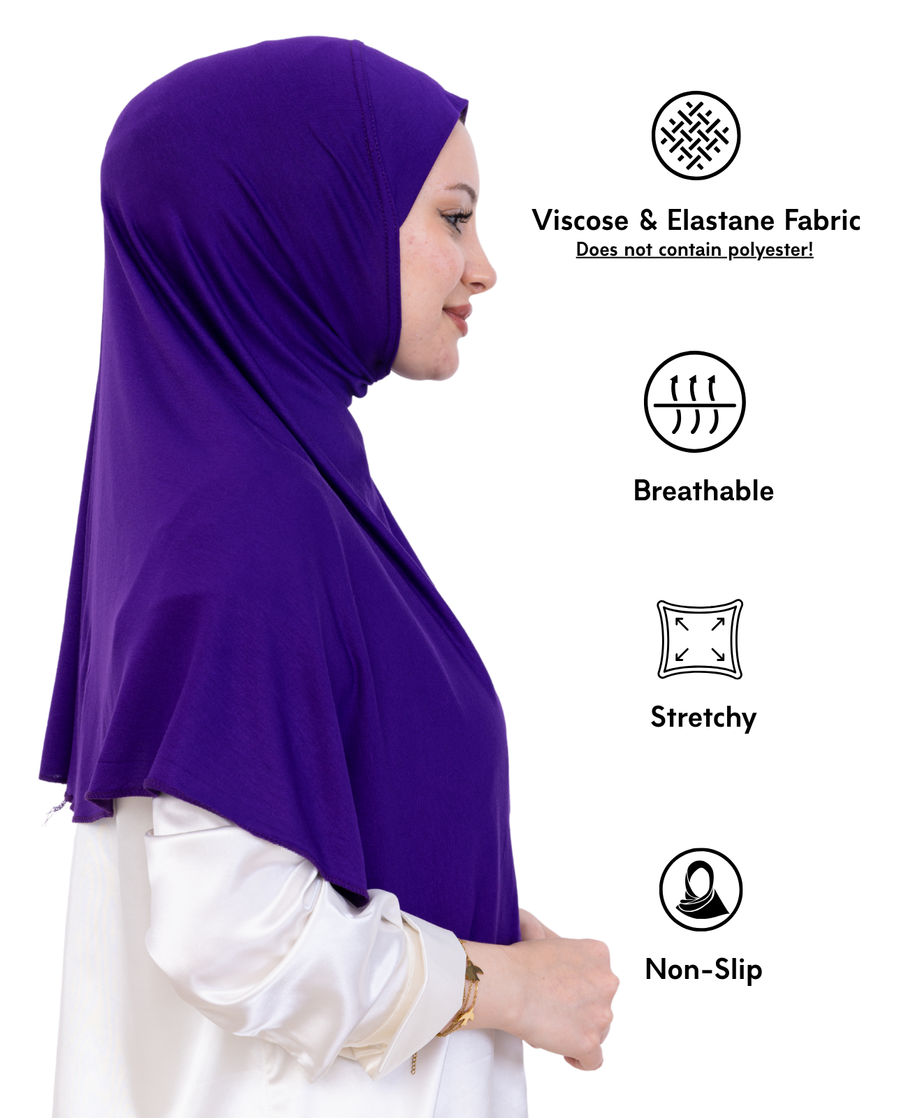 Ready Hijab One Piece Flat