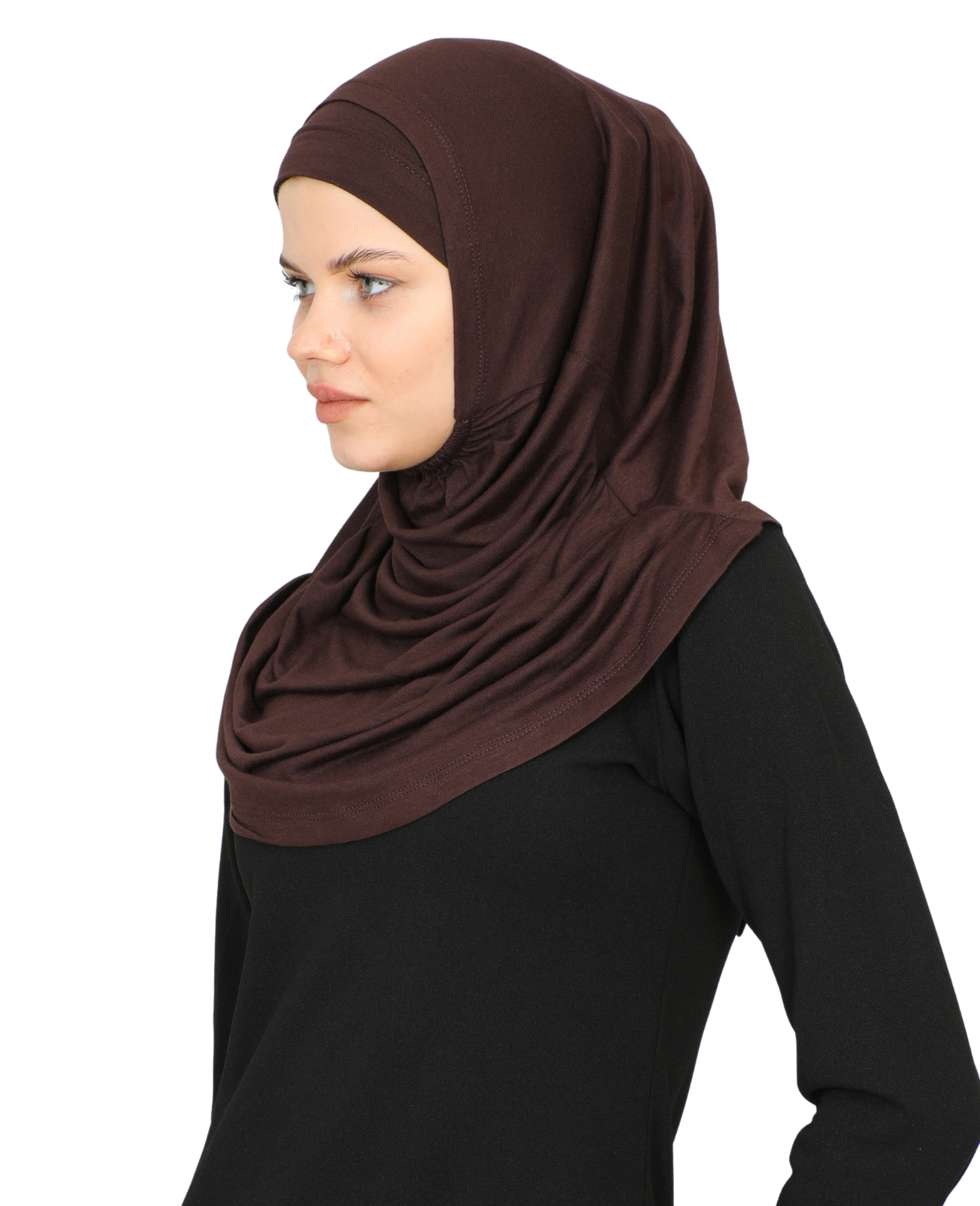 Chic Ready To Wear Hijab For Women - Black