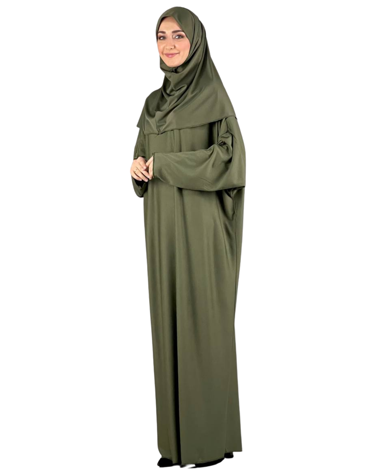 Women Prayers Clothes with Hijab Muslim Outfits Long Robe Abaya Turkish Islamic Dresses Dubai Kaftan with Rosary