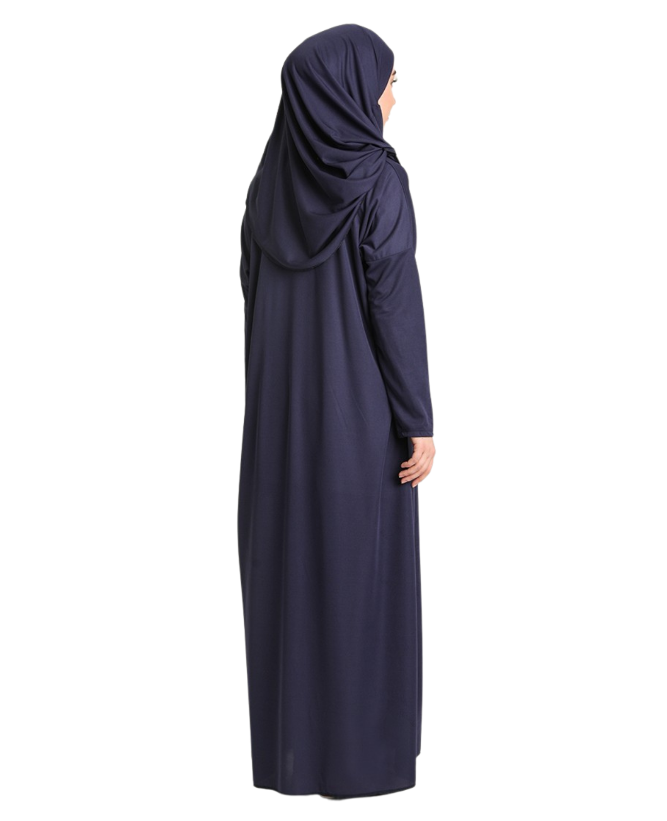 Prayer Dress for Women Jersey With Bag - Navy Blue Fuchsia / 3X-Large-6X-Large Prayer Dress for Women Jersey With Bag - Navy Blue Fuchsia / 3X-Large-6X-Large