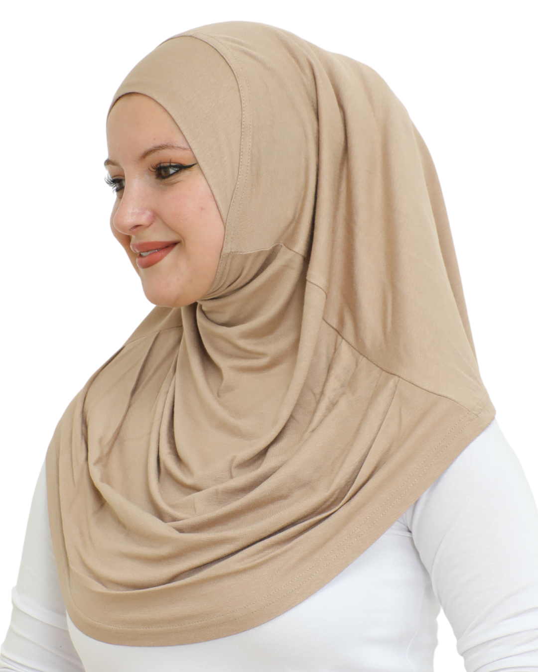 Plain Ready To Wear Hijab for Women - Black